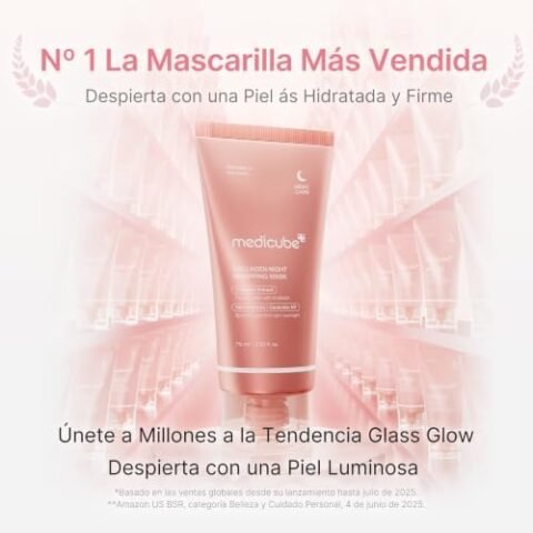 Mascarilla medicube Colágeno a 11,76€ (-31%): firmeza nocturna