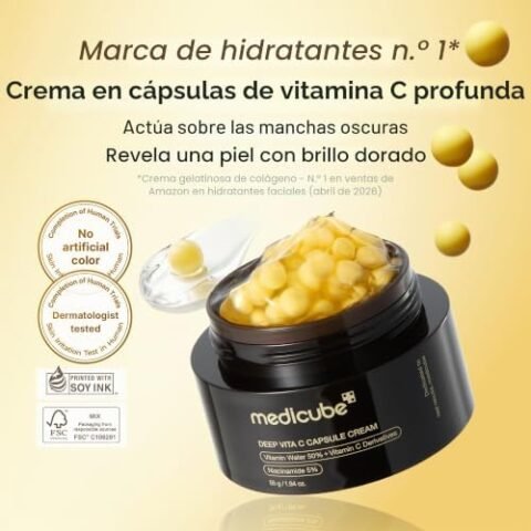 Hidratante medicube Vitamina C a 13,78€ (-35%): piel radiante