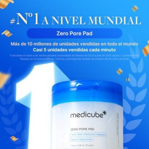 Discos medicube Zero Pore a 12,06€ (-30%): poros más finos