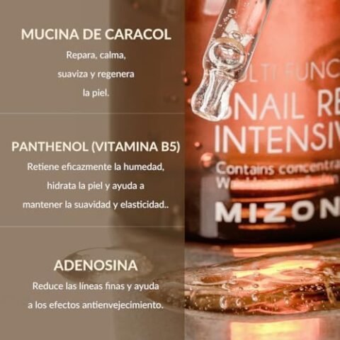 Sérum de Baba de Caracol Mizon a 12,35€ (-48%): reparación intensiva para la piel