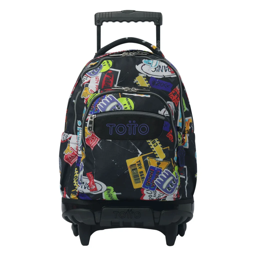 Mochila escolar con ruedas Totto Renglones por 45,41 € (-35 %) para la vuelta al cole