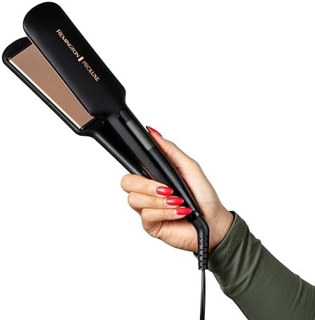 Plancha de Pelo Remington ProLuxe a 62,93€ (-37%): placas anchas y resultado de peluquería en casa