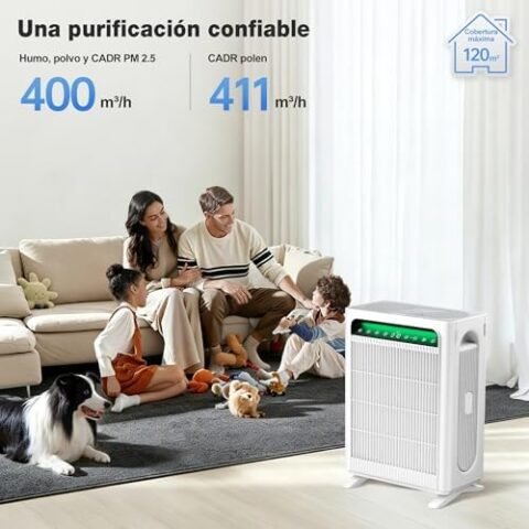 Purificador de aire KNKA para 120m² con 42% de descuento