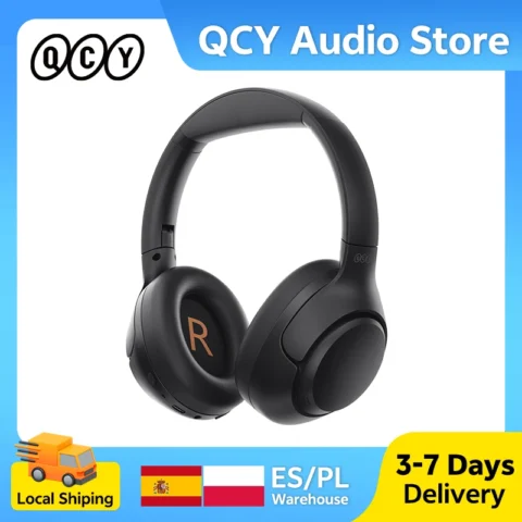 QCY H3 ANC auriculares con cancelación de ruido a 29,79€ (-51%): sonido premium a precio chollo