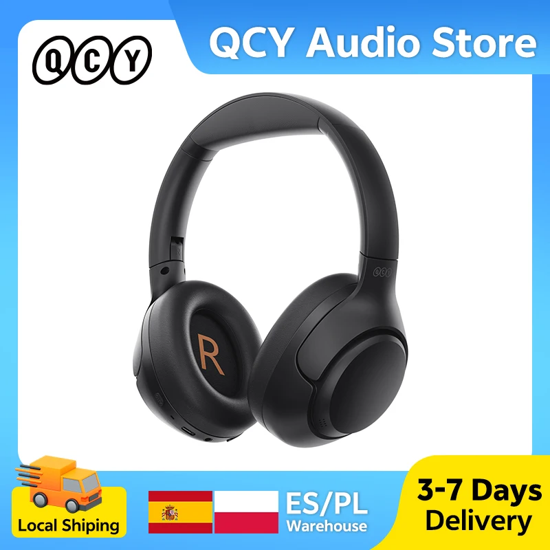 QCY H3 ANC auriculares con cancelación de ruido a 29,79€ (-51%): sonido premium a precio chollo