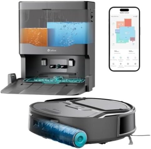 Robot aspirador Lefant M210 Omni por 279,99€: friega, aspira y se autolimpia con un 65% de descuento