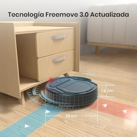 Robot Aspirador Lefant M210P a 89,94€ (-70%): limpieza inteligente sin cables