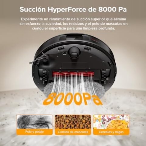 Robot Aspirador roborock QV 35A con Mopas Elevables: -45% de Descuento
