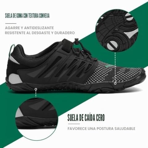 Zapatillas barefoot SAGUARO a 25,49€ (-36%): minimalistas para trail