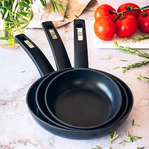 Set de 3 sartenes BRA Design de aluminio forjado por 33,79 € (-39 %)