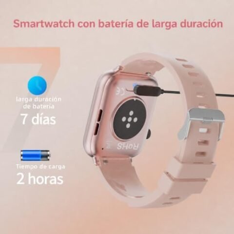 Smartwatch Mujer a 19,99€ (-33%): pantalla HD y llamadas Bluetooth