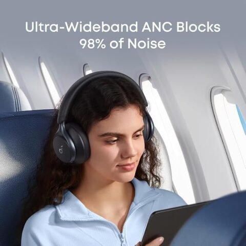 Soundcore Space One a 69,99€ (-30%): auriculares con cancelación de ruido adaptativa
