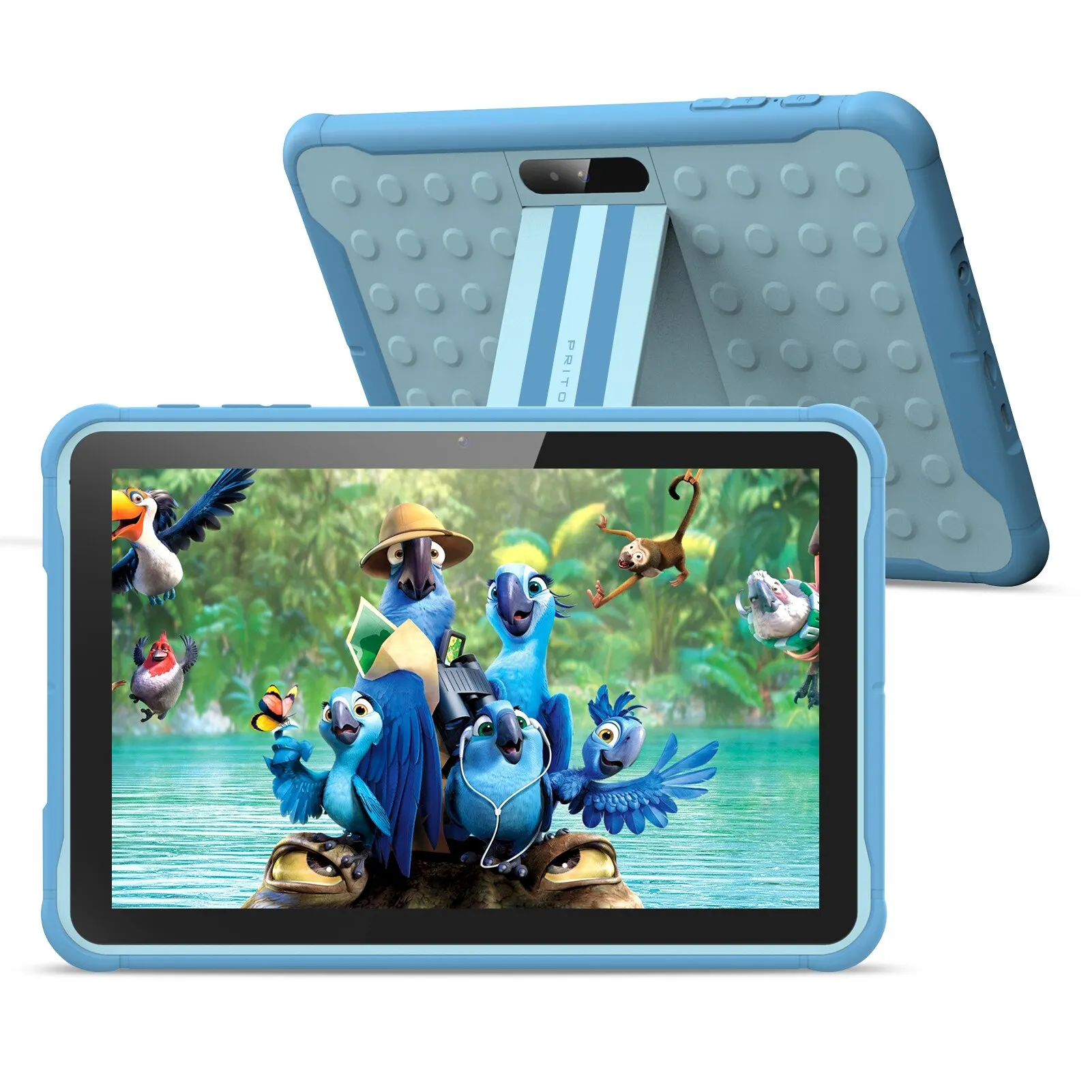 Tablet infantil PRITOM de 10 pulgadas con Android 13 y funda a 72,20 € (-54 %)