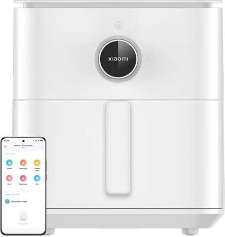 Xiaomi Smart Air Fryer 6.5L a 69,99€ (-46%): cocción por convección 360° y control por voz