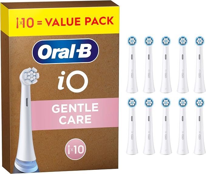 Cabezales Oral-B iO Gentle Care con un 51% de descuento: pack de 10 por 36,24€