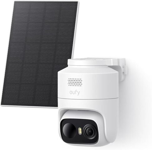 Cámara de vigilancia solar eufy C37 con IA a 64€ (-35%)