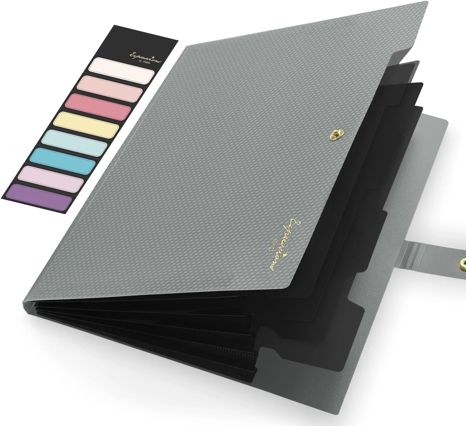 Carpeta de archivos expandible A4 por 3,91€ (-70%): organiza el cole en 5 compartimentos