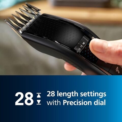 Cortapelos Philips con cuchillas de titanio y 28 ajustes: 46,99 € con un 41 % de descuento