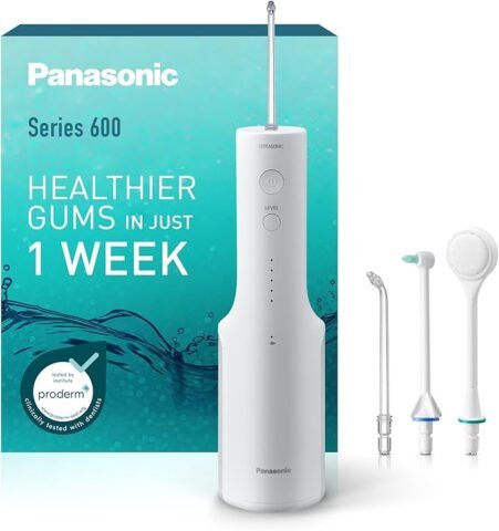Irrigador bucal Panasonic EW-DJ67 con chorro ultrasónico al -30%: 200 ml y 5 presiones por 69,49 €