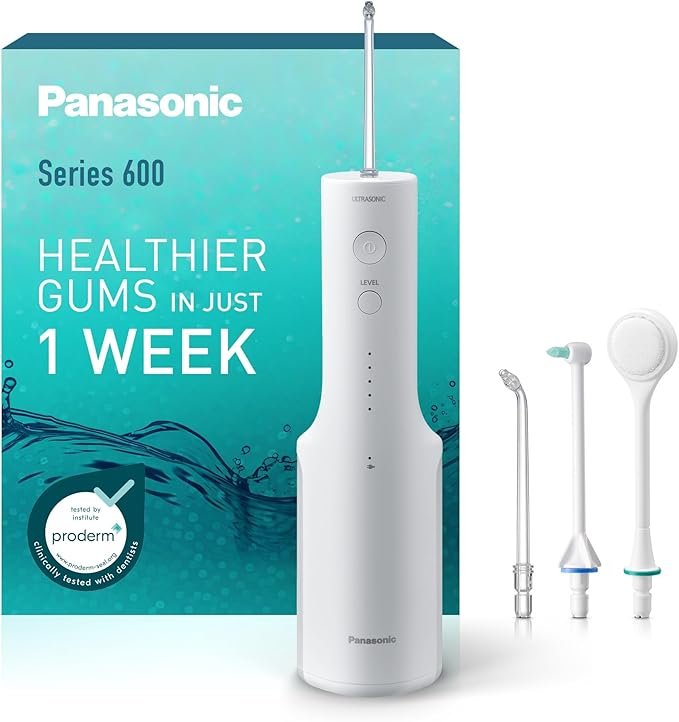 Irrigador bucal Panasonic EW-DJ67 con chorro ultrasónico al -30%: 200 ml y 5 presiones por 69,49 €