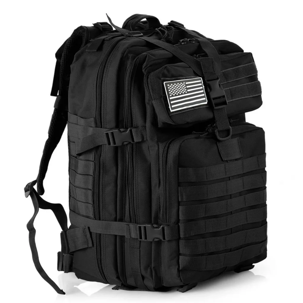 Mochila táctica Thuram 25L/50L a 20,59 € (-49%): nylon impermeable para trekking y camping