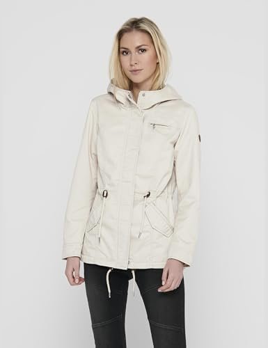 Parka ONLY Onllorca por 41,99 euros: un 30 % menos en la chaqueta de lona con capucha para entretiempo