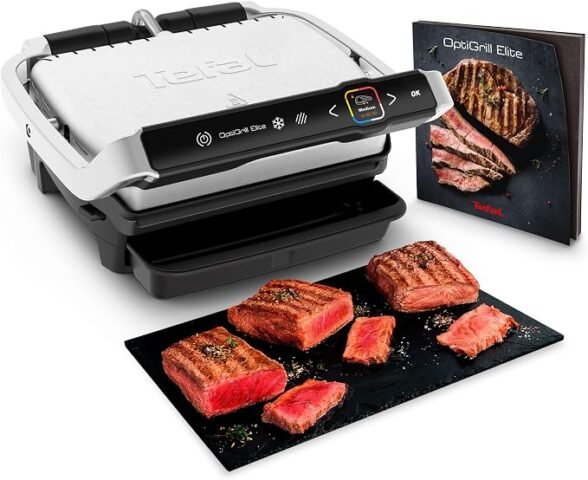 Tefal Optigrill Elite GC750D con un 33% de descuento: parrilla eléctrica por 153,47€