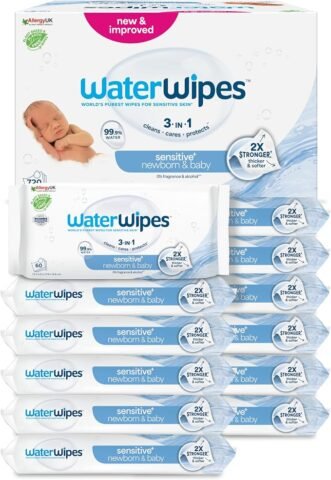 720 toallitas WaterWipes por 28,99 €: 99,9 % de agua y 31 % de descuento