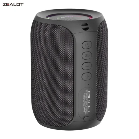 Altavoz Bluetooth Zealot S32 Pro a 23,39 € (-59%): sonido potente para exteriores con batería de larga duración