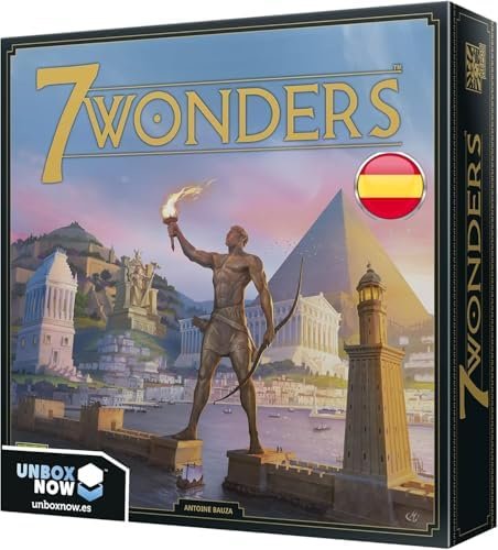 7 Wonders de Asmodee con un 33% de descuento: el juego de mesa de estrategia más vendido por 31,99 €