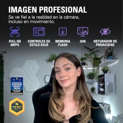Elgato Facecam MK.2 a 99,99€ (-33%): webcam premium a su precio más bajo