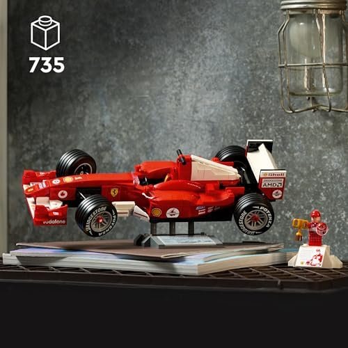 LEGO Ferrari F2004 y Michael Schumacher a 62,99€: mínimo histórico con un 30% de descuento