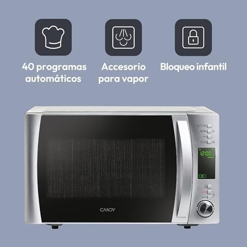 Microondas con grill Candy X-Range de 22L a 65,98 €, un 37% de descuento