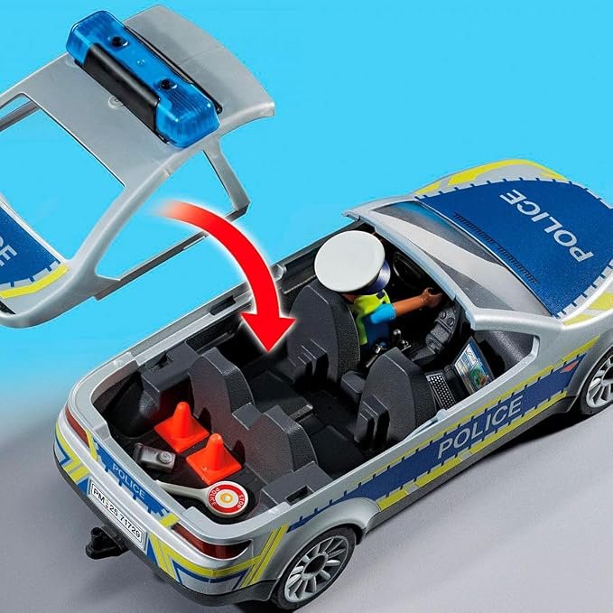 PLAYMOBIL Patrulla de Policía: el coche con luz y sonido cae a 26,99 € (-33 %)