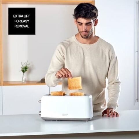 Tostadora Taurus Doble Ranura a 29,90€ (-40%): tostado uniforme para toda la familia