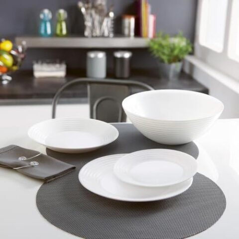 Vajilla Luminarc Harena de 19 piezas con un 32% de descuento, por 30,25 €