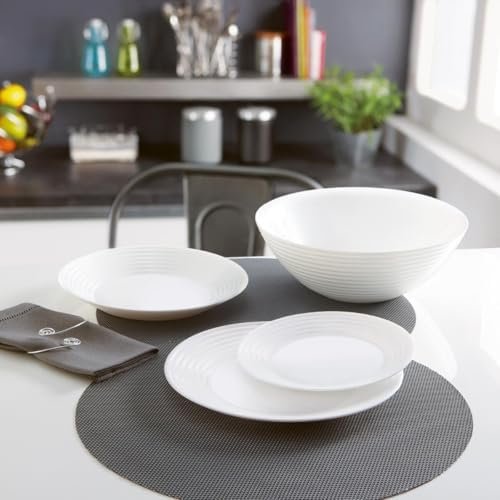 Vajilla Luminarc Harena de 19 piezas con un 32% de descuento, por 30,25 €